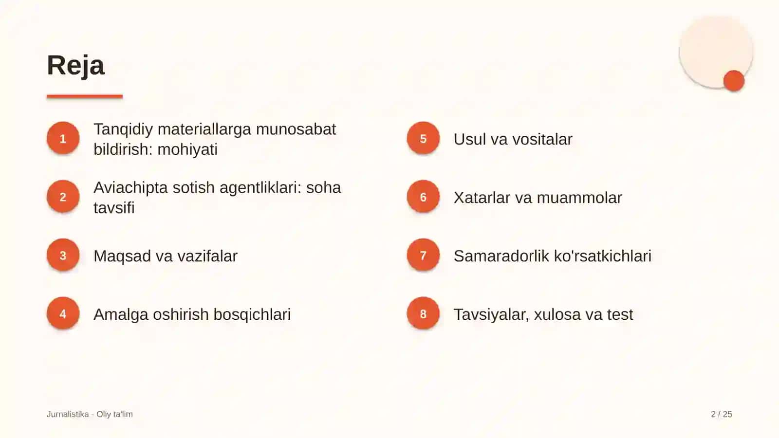 Tanqidiy materiallarga munosabat bildirish: mohiyati 2