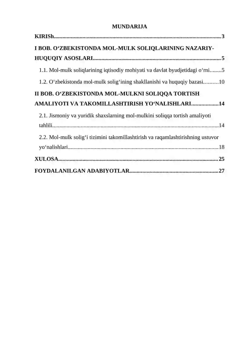 O‘zbekistonda Mol-Mulqni Soliqqa Tortishning O‘zigaxos Xususiyatlar 2