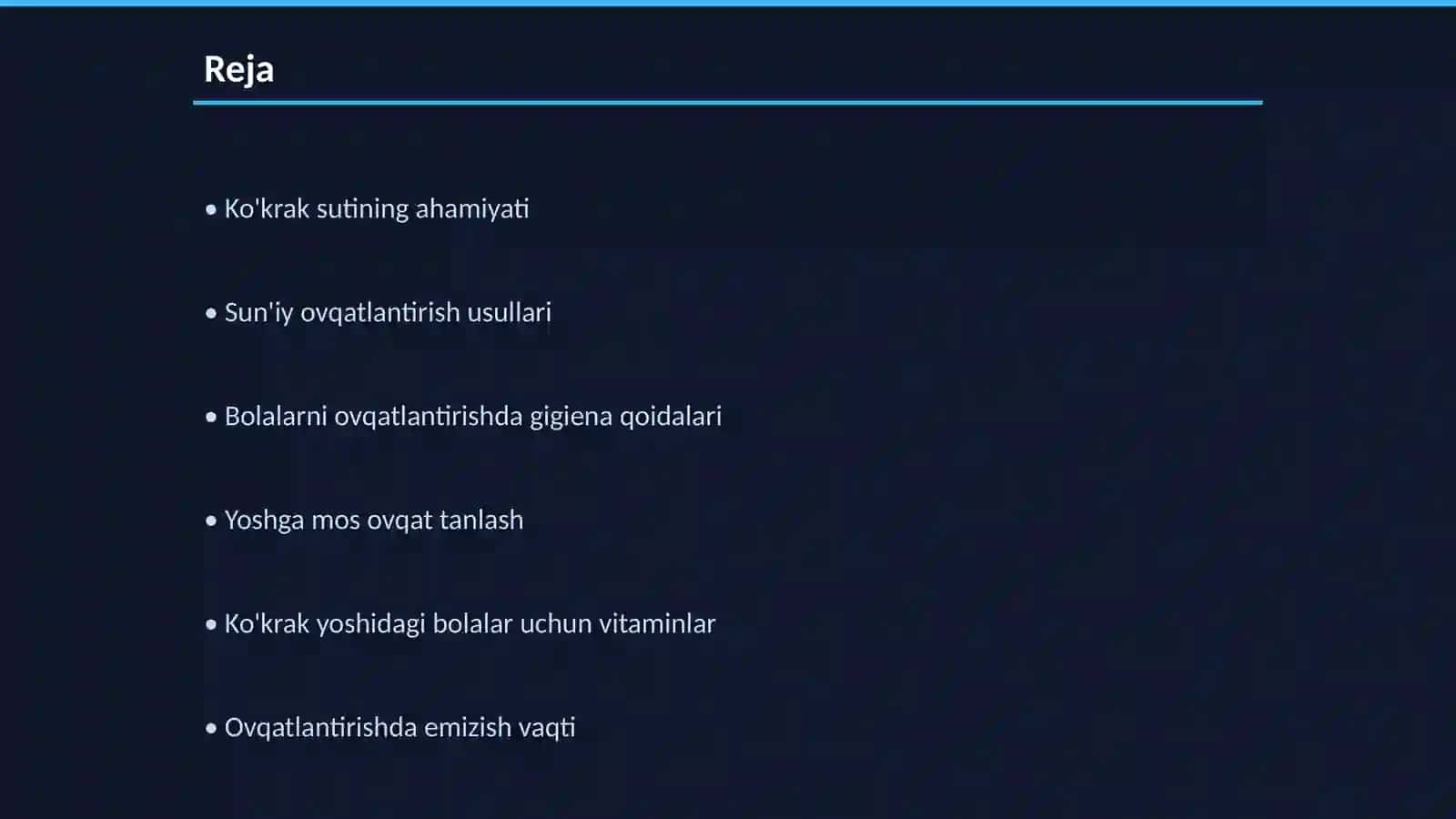 Ko'krak yoshidagi bolalarni ovqatlantirish 2