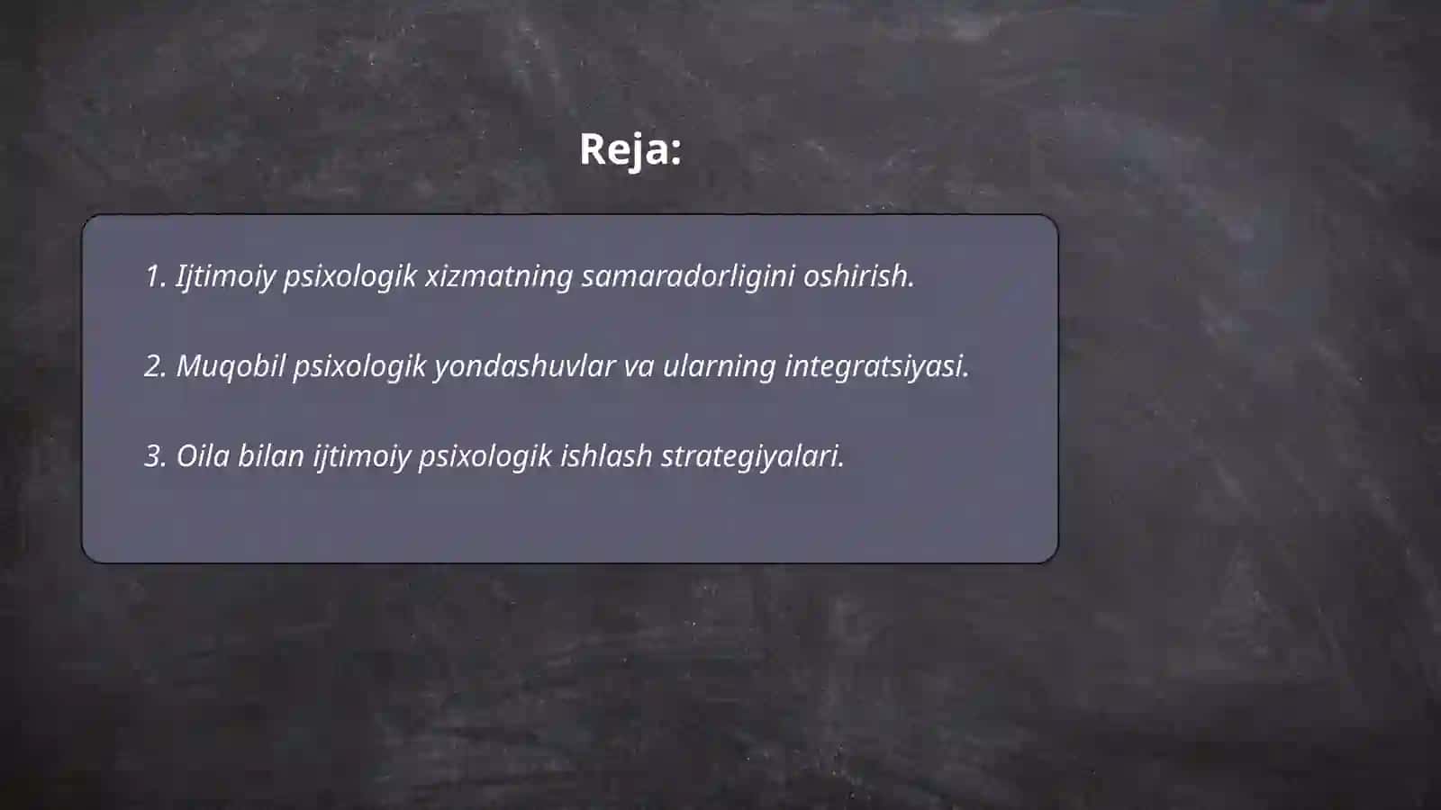Ijtimoiy psixalogagik xizmatni tashkil qilishdagi muommolar yechimi 2