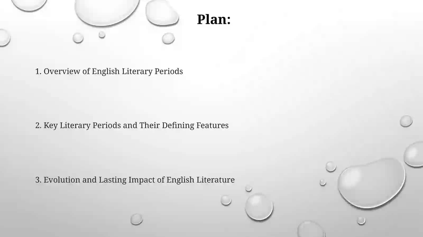 The Main Periods of English Literature and TheirCharacteristics 2