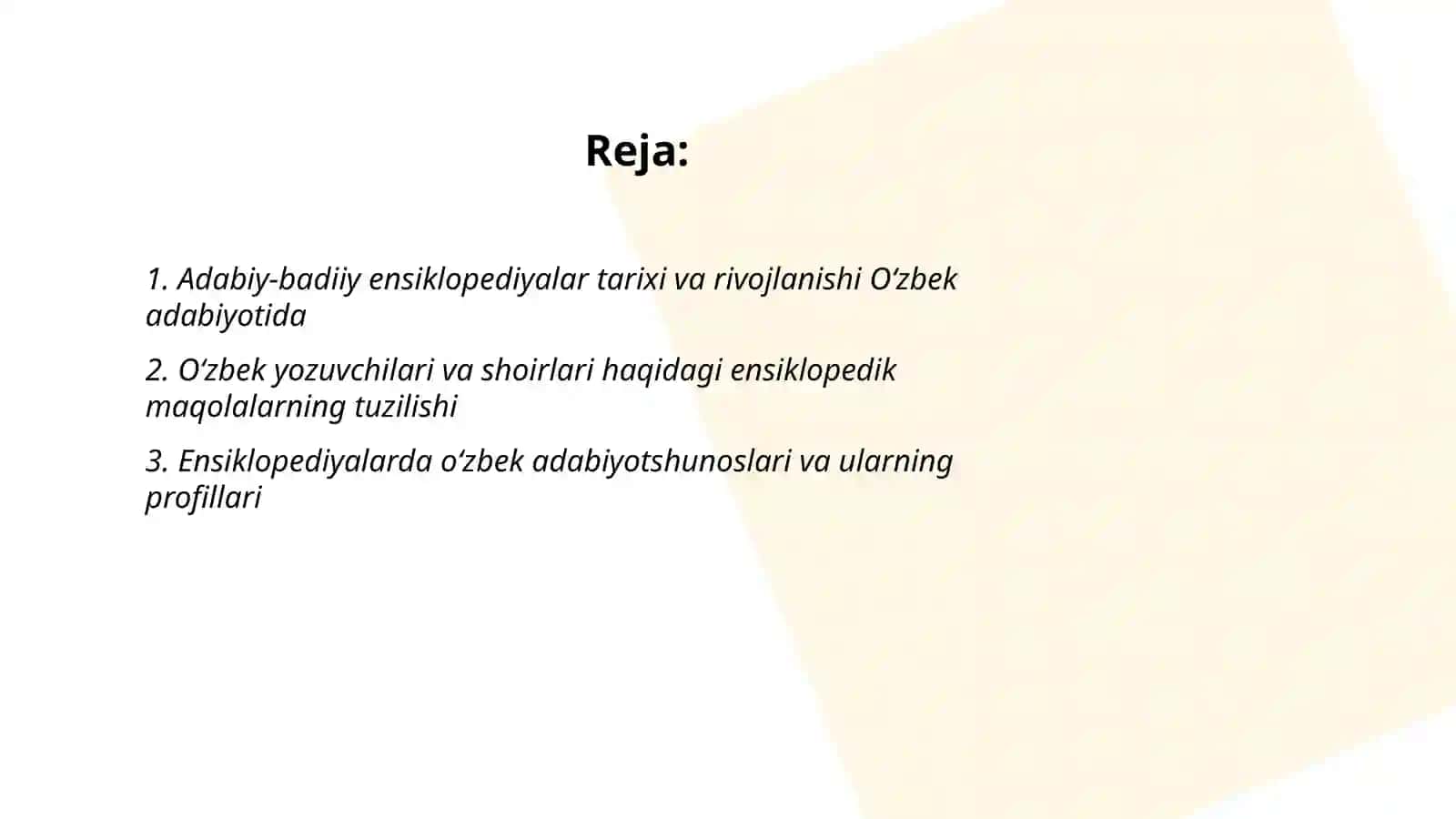 Adabiy-badiiy ensiklopediyalar tarixi va rivojlanishi 2