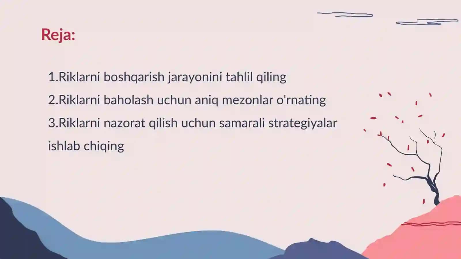 Riklarni boshqarish va uning korxona faoliyati samaradorligini oʻshirishdagi oʻrni 2