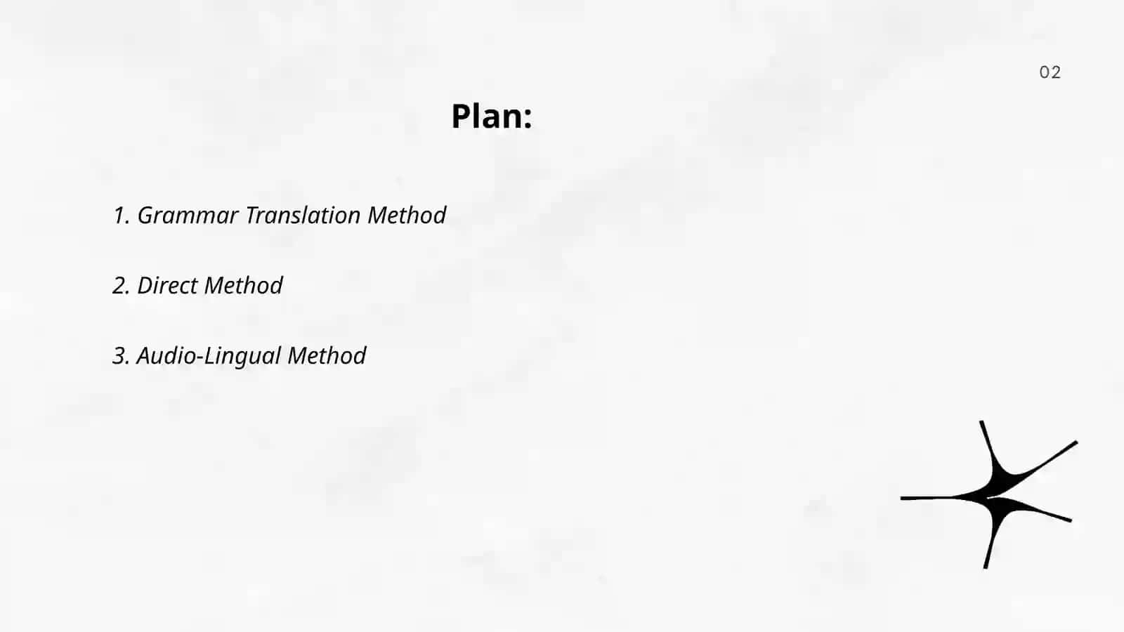 Teaching language methods 2