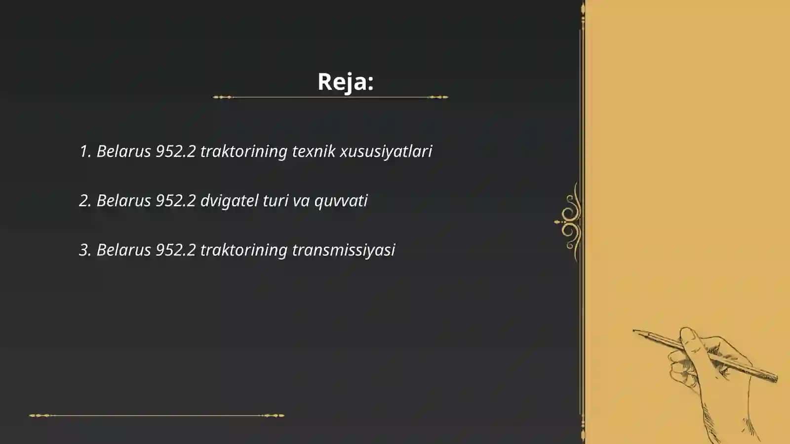 Belarus 952.2 traktori 2