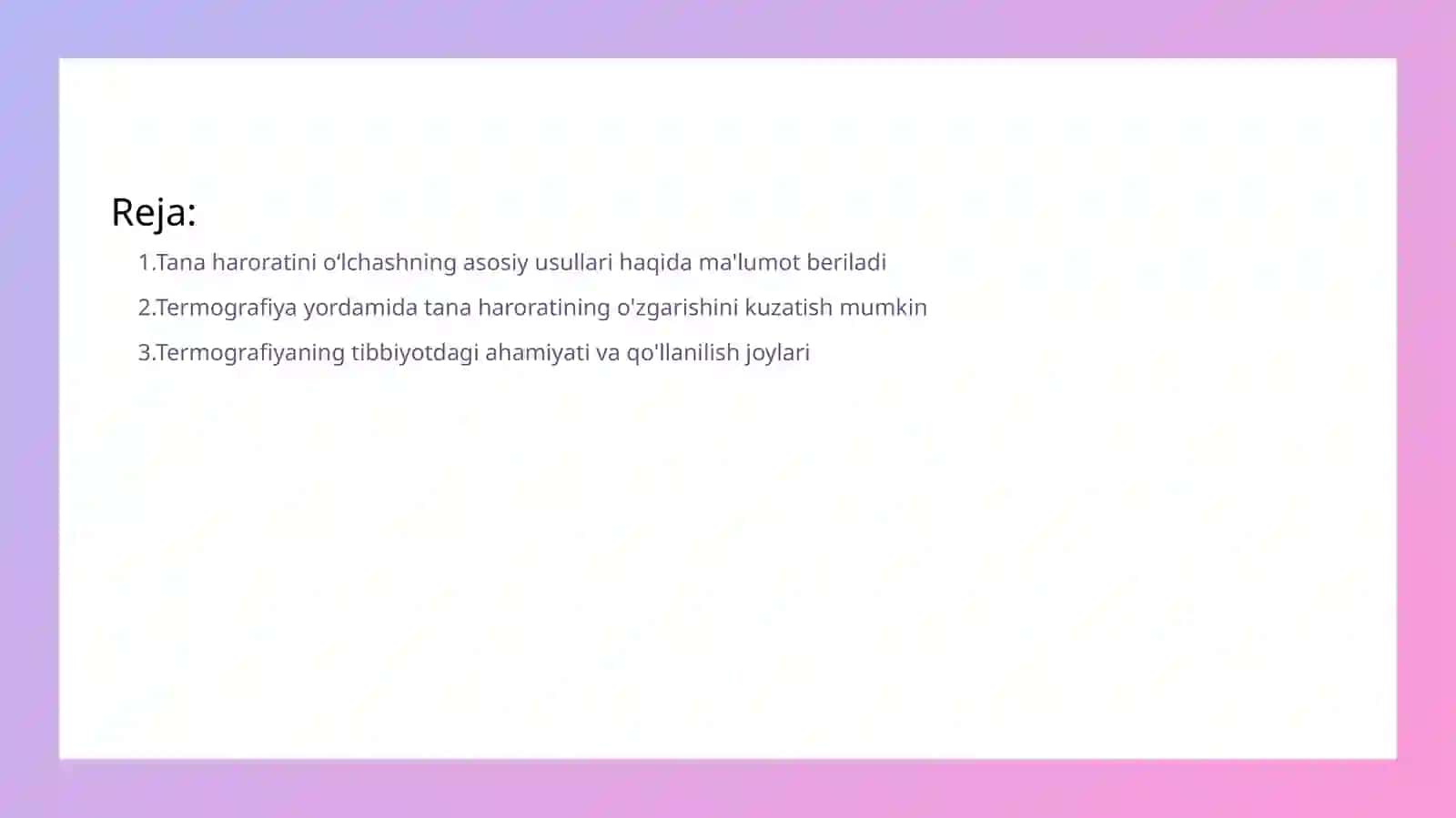 Termografiya va uning diagnostikada roli 2