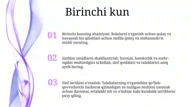 Birinchi Sinfga Kelayotgan Bolalar Bilan Olib Boriladigan Ishlar 2