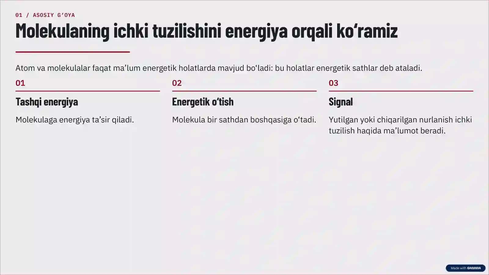 MOLEKULYAR SPEKTROSKOPIYA 2