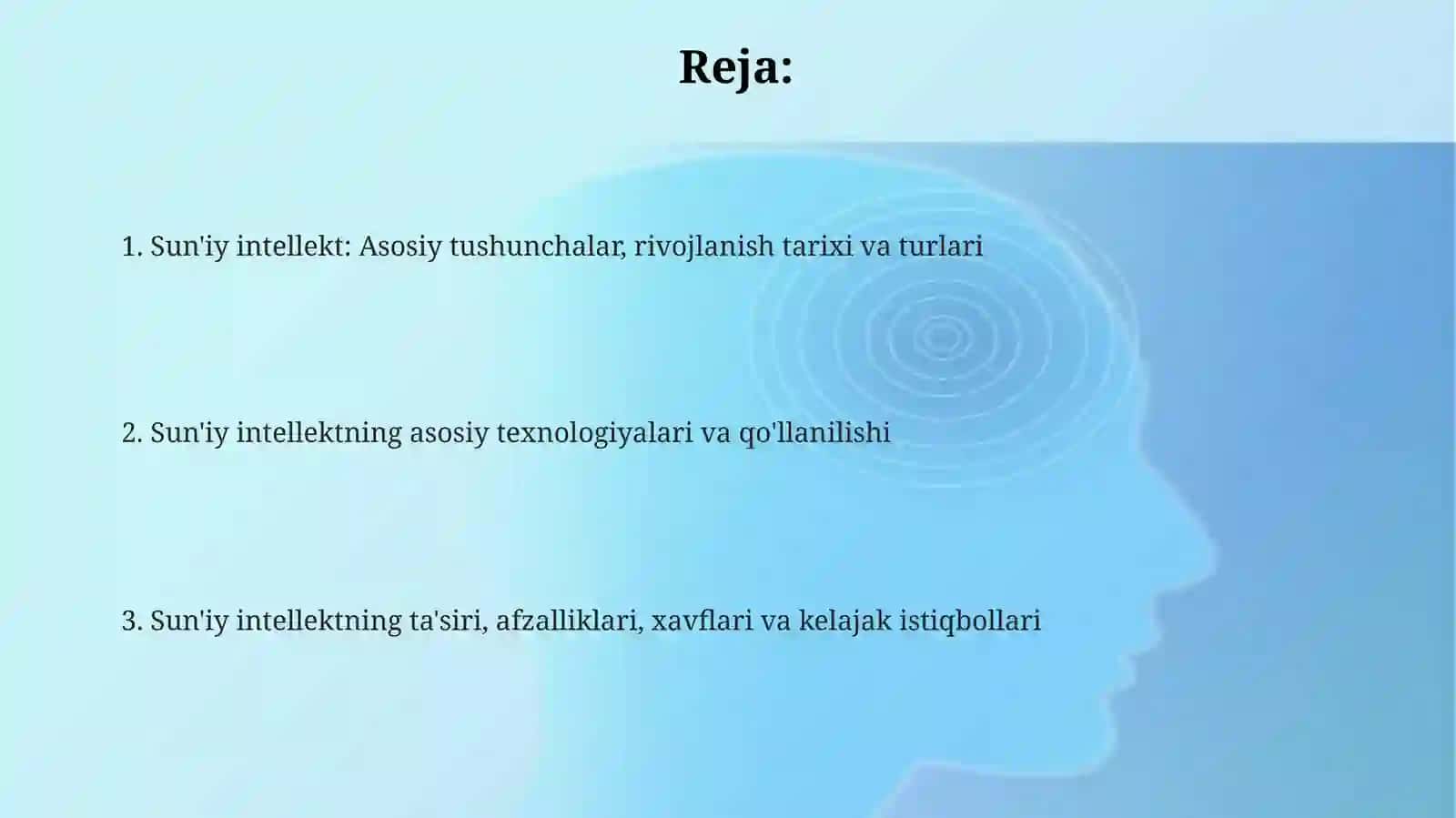 Sun'iy intellekt 2