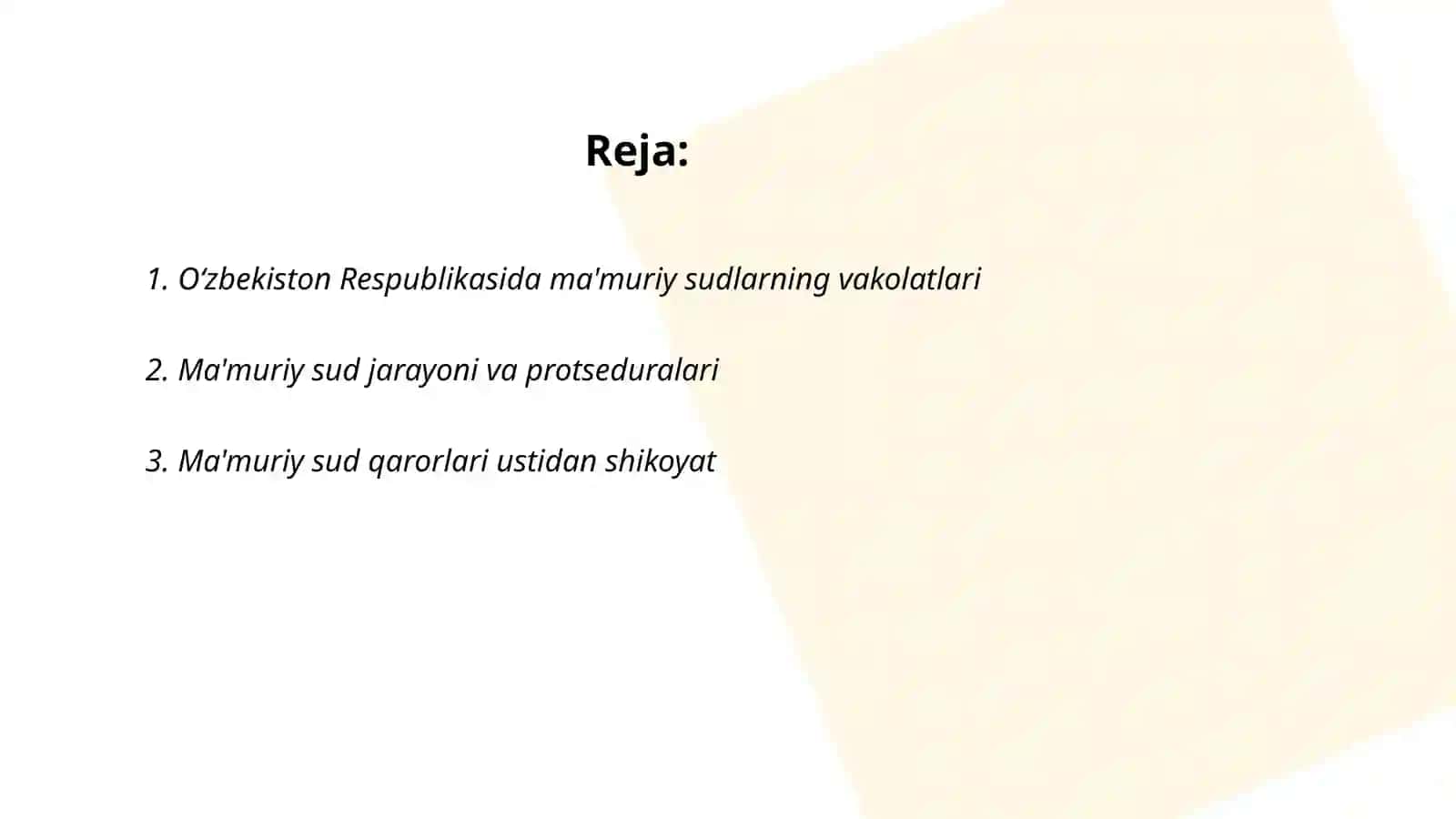 O‘zbekiston Respublikasida Ma‘muriy Sud 2