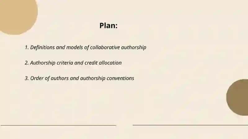Collaborative authorship 2