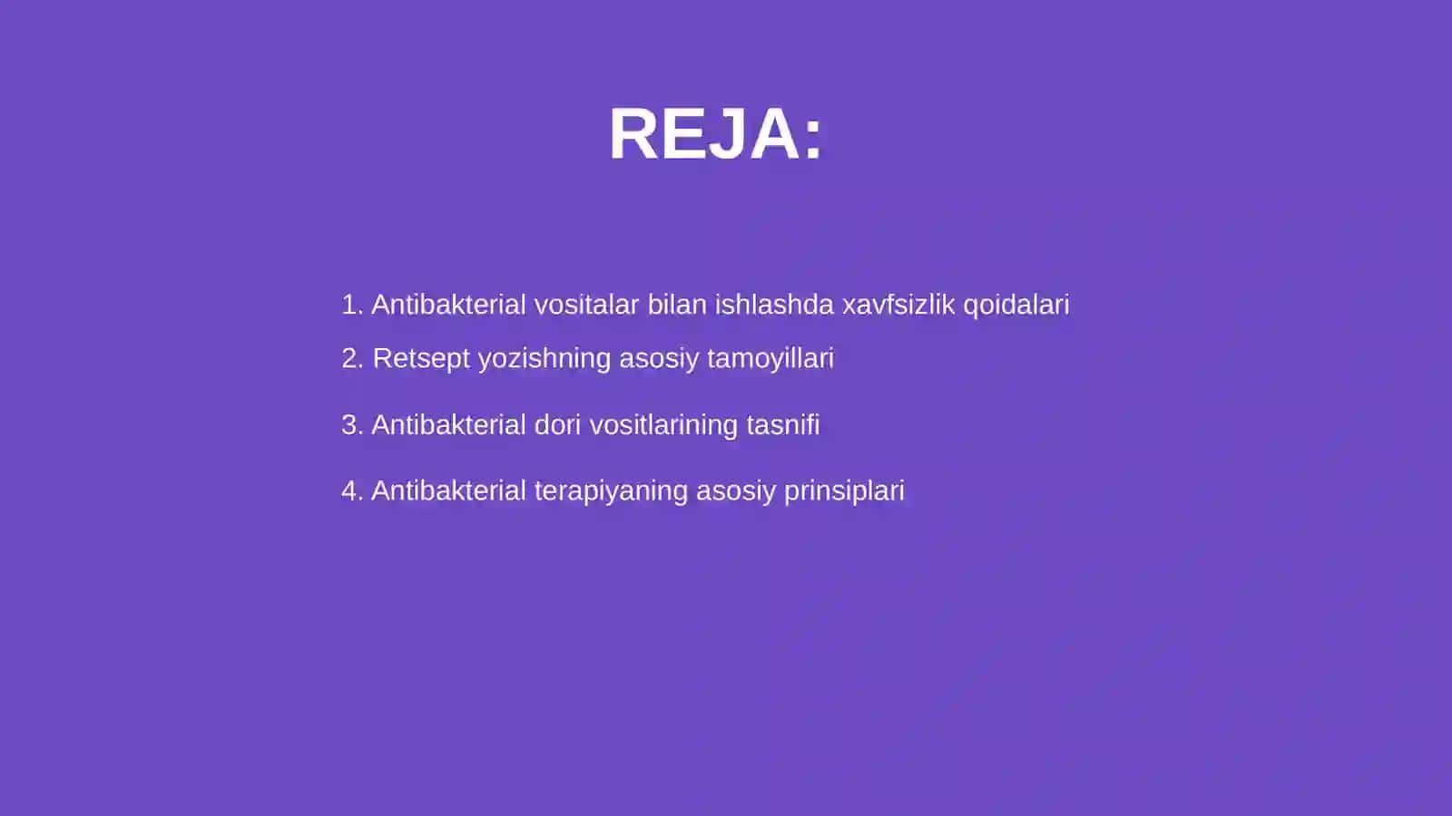 Antibakterial vositalarni qo'llashda xavfsizligini ta'minlash 2