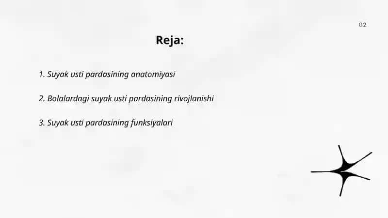 Suyak usti pardasining xususiyati 2