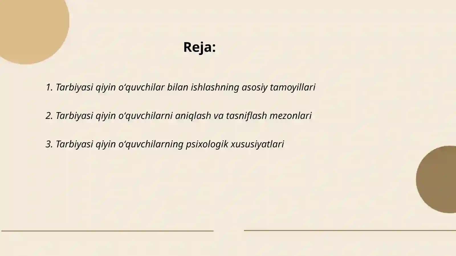 Tarbiyasi qiyin oʻquvchilar bilan ishlashning pisixologik asoslari 2