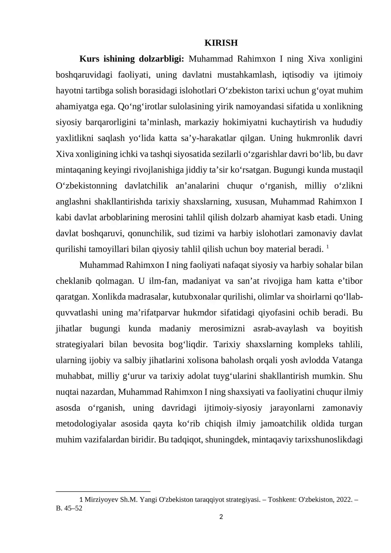 MUHAMMAD RAXIMXON I QO'NG'IROTLAR SULOLASINING YIRIK NAMOYONDASI 2