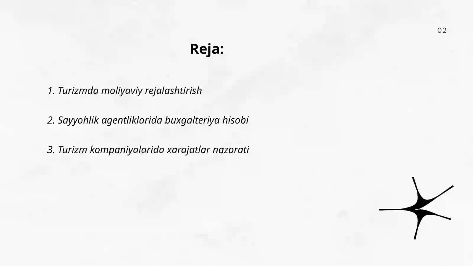 Turizmda moliyaviy logistika 2