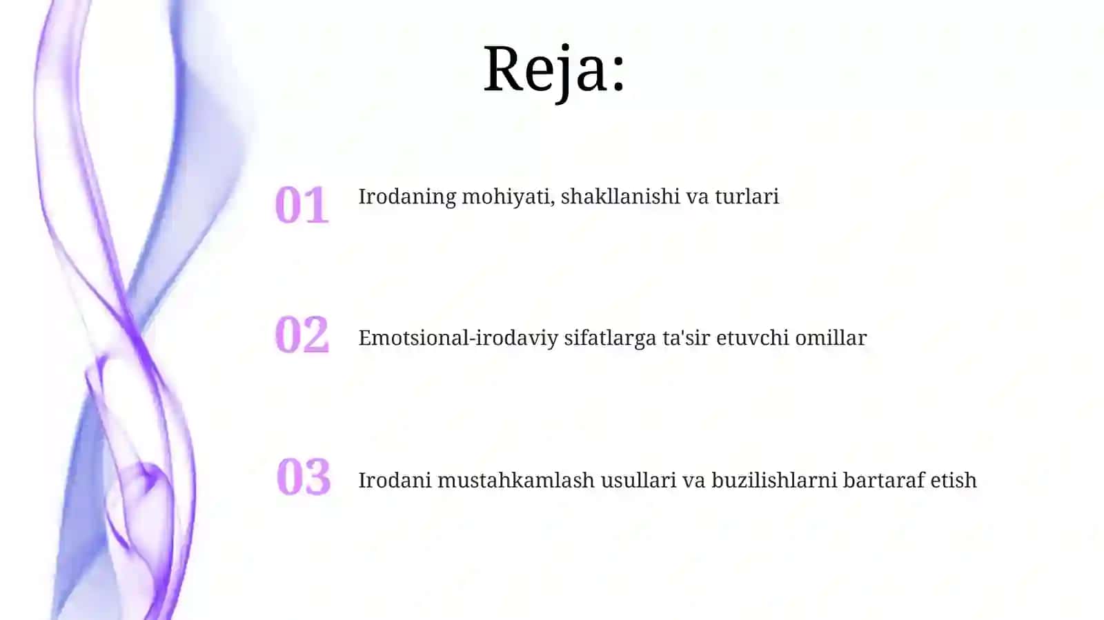 Irodaning mohiyati, shakllanishi va turlari 2