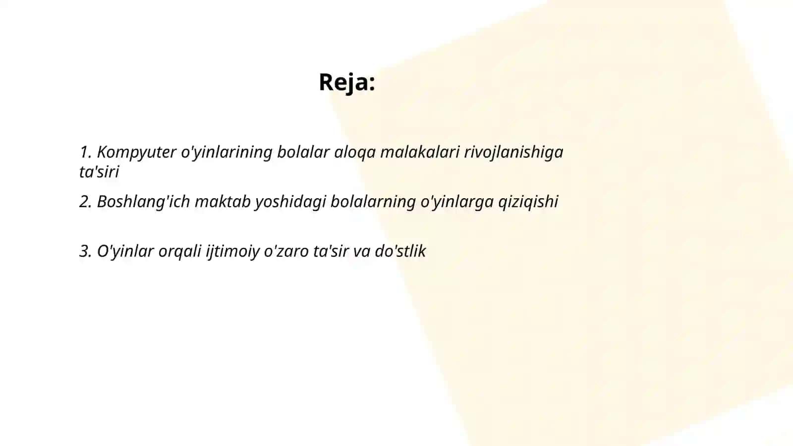 Boshlang'ich Maktabda Kompyuter O'yinlarining Ta'siri 2