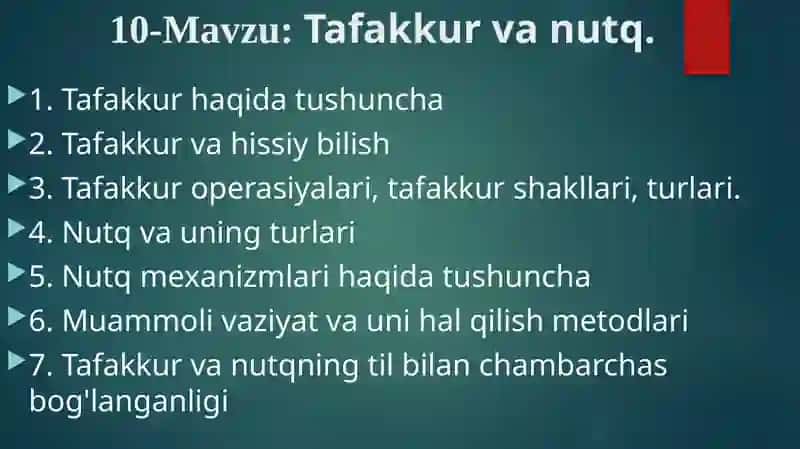 UMUMIY PSIXOLOGIYA 2