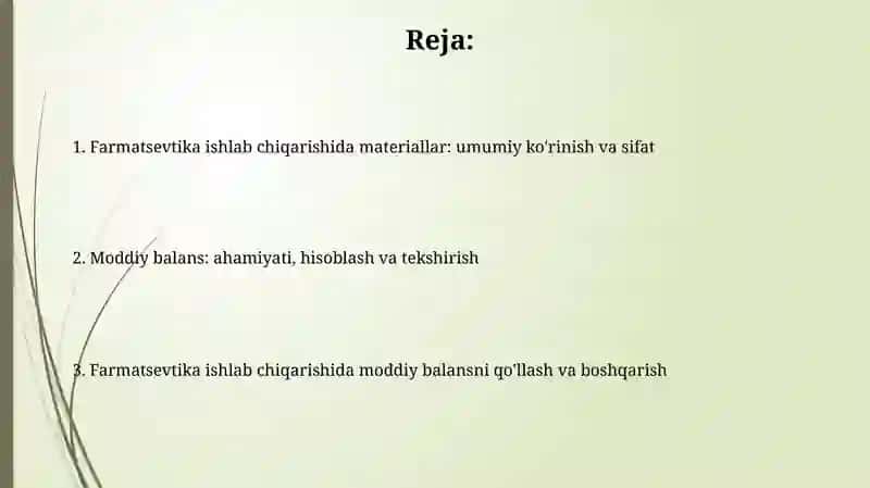 Farmatsevtika ishlab chiqarishida materiallar: umumiy ko'rinish va sifat 2