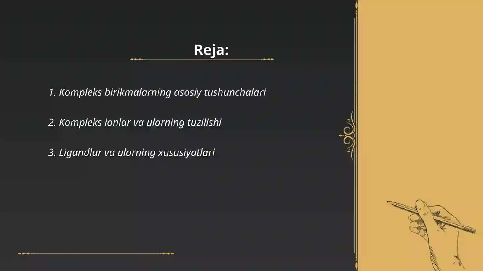 Kompleks birikmalar 2