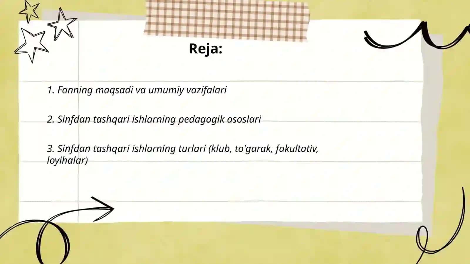 Matematikadan sinfdan tashqari ishlarni tashkil etish metodikasi 2