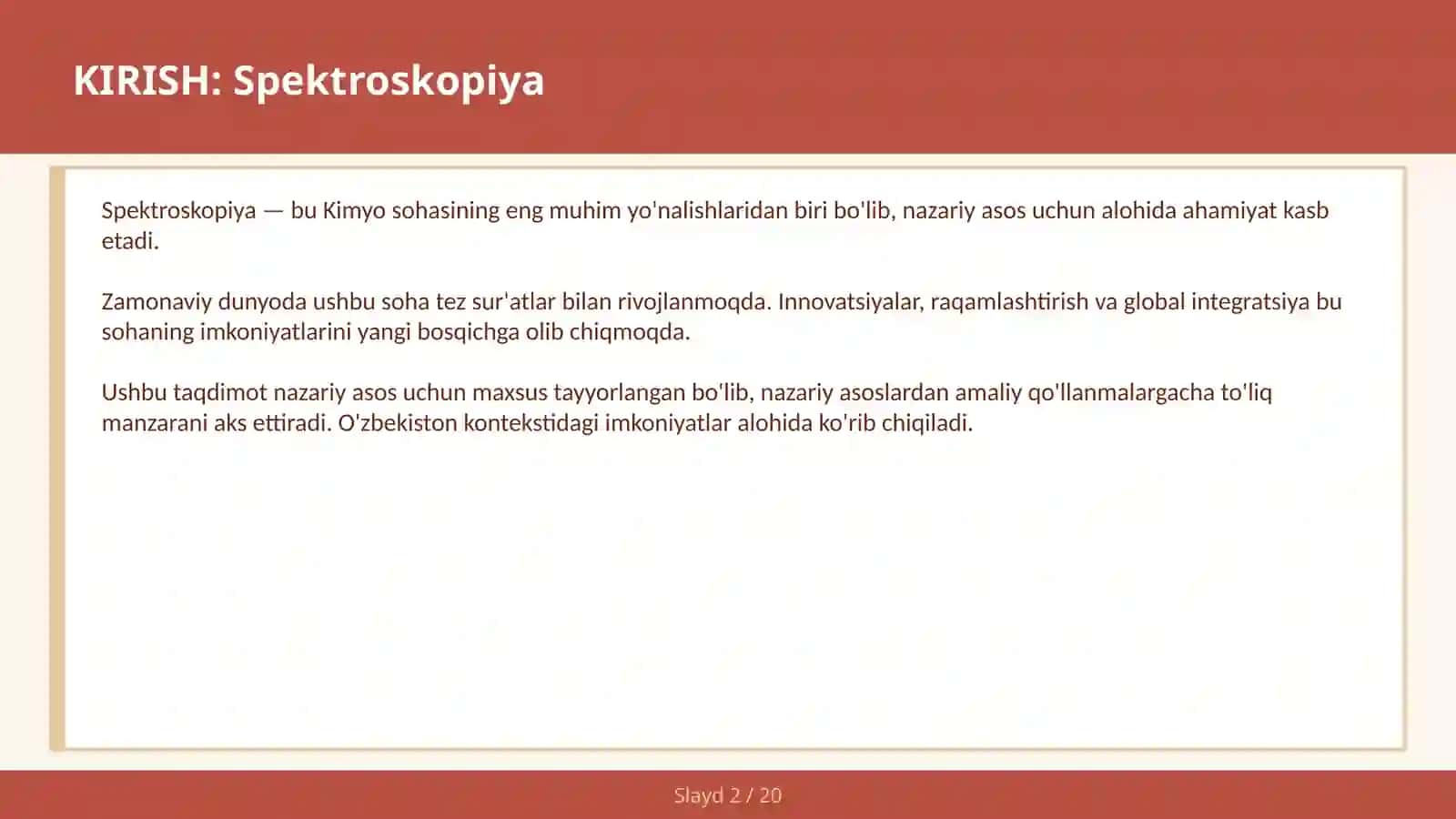 Spektroskopiya 2