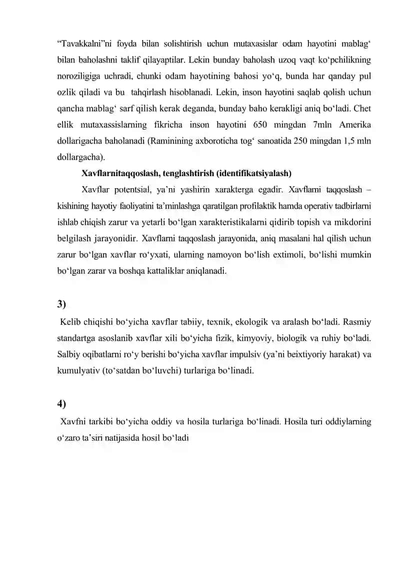 Xavf turlari 2