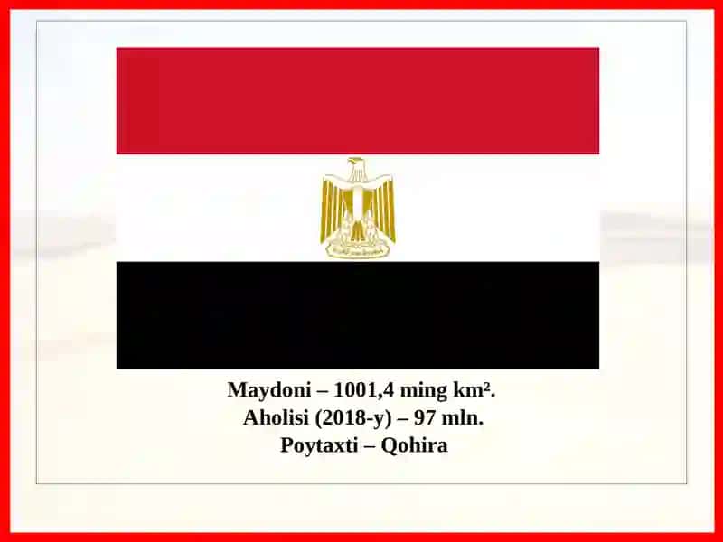 Misr Arab Respublikasi 2