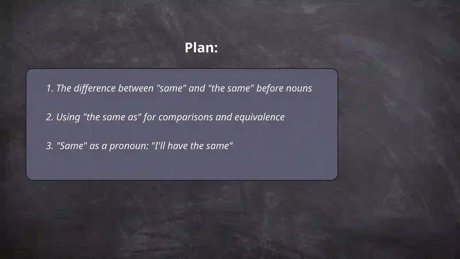 Planlar 2