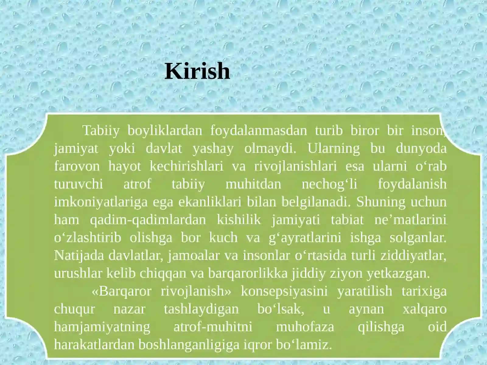 MAKTABGACHA TA’LIM TIZIMINI 2030 YILGACHA RIVOJLANISH KONSEPSIYASI 2
