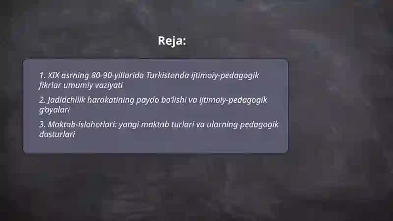 Turkistonda Ijtimoiy Pedagogik Fikrlar 2