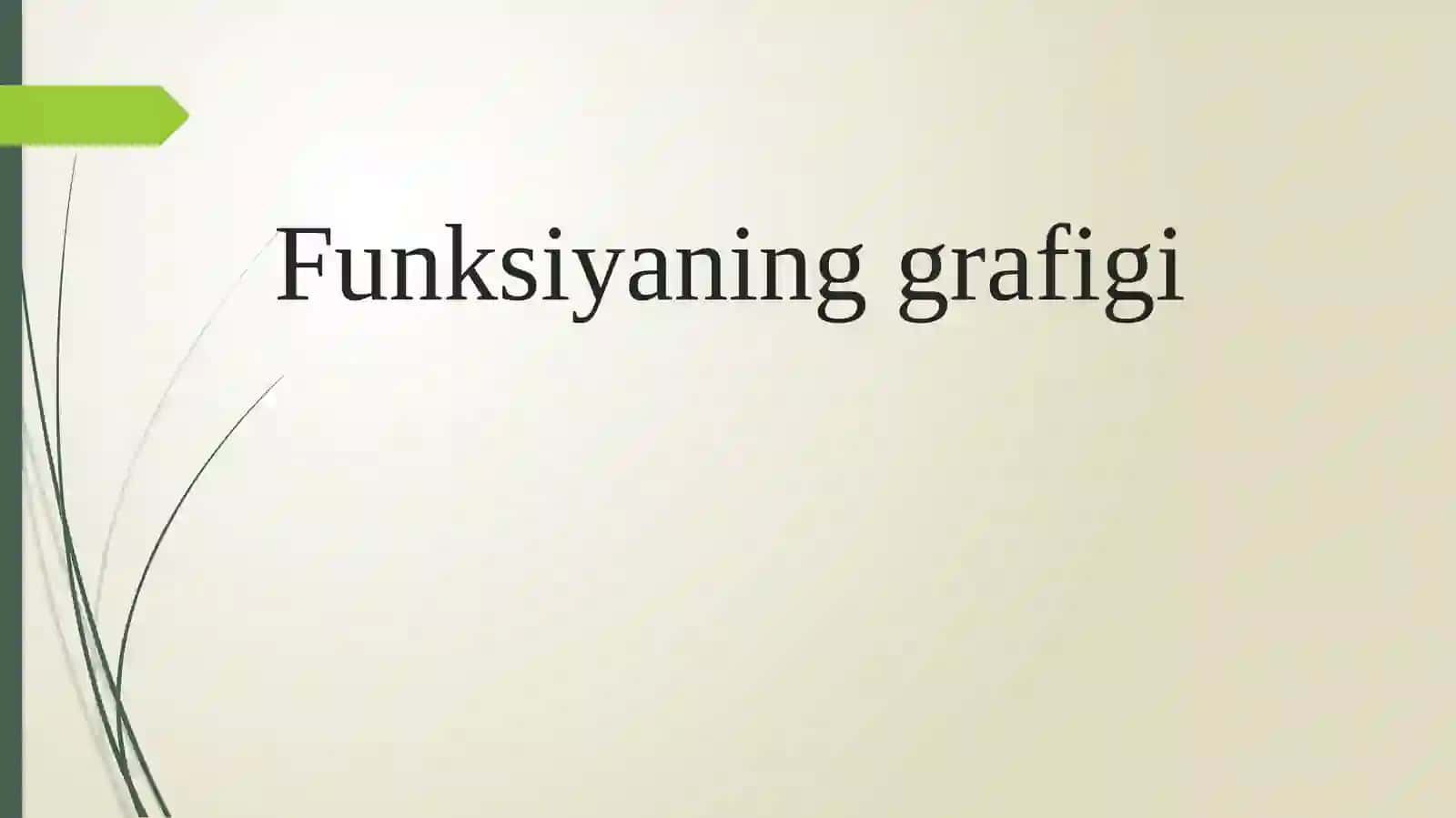 Matematik analiz 2