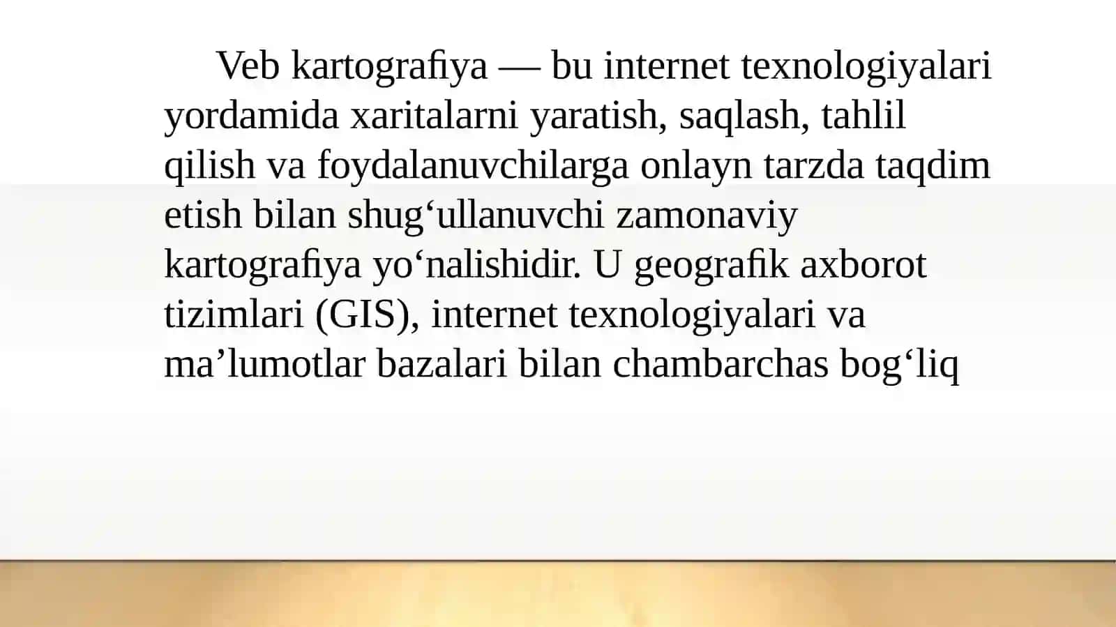 WEB KARTOGRAFIYA 2