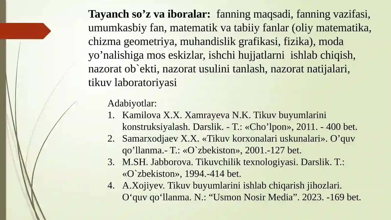 1-MA’RUZA 2