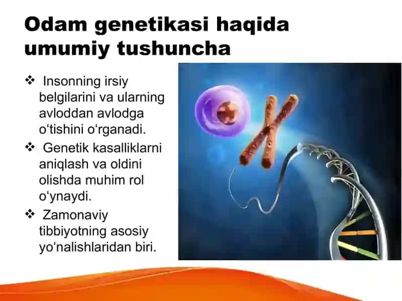 Odamlarning genetikasi 2