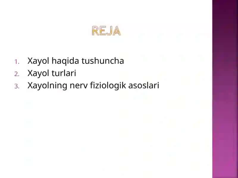 hayol haqida tushuncha 2