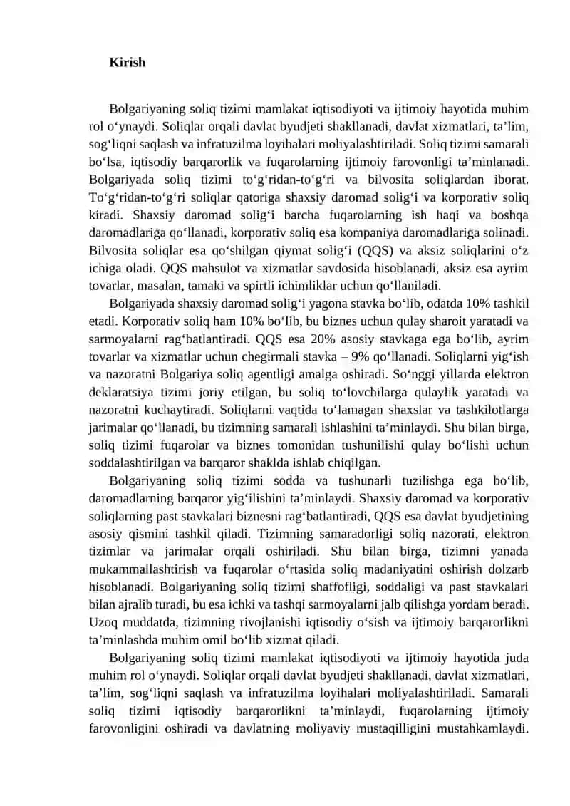 Bolgariyaning soliq tizimi 2