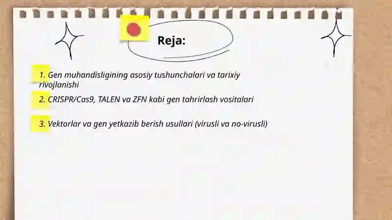 Gen muhandisligi 2