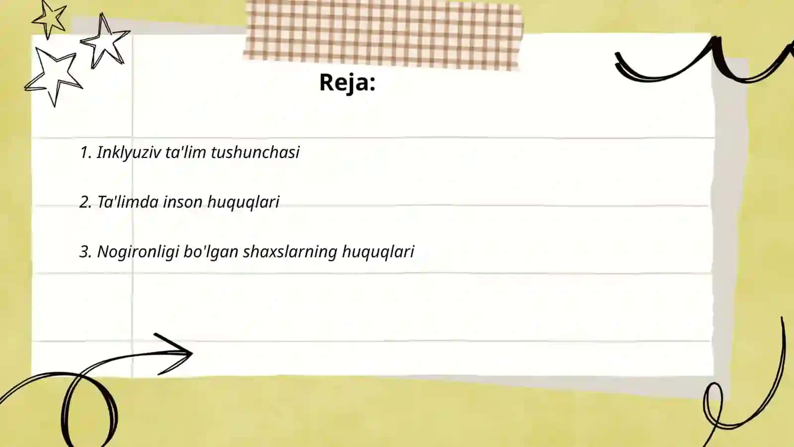 Inklyuziv ta'limni xuquqiy asoslari 2