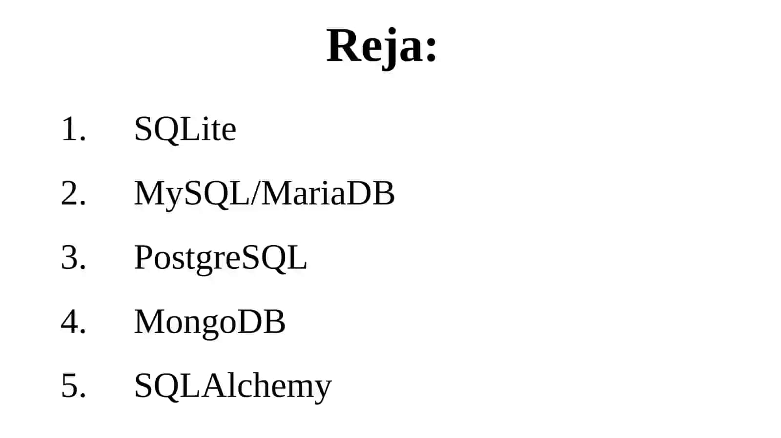 SQLite 2