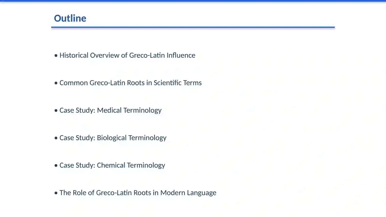 The Influence of Greco-Latin Roots on Scientific Lexicons 2