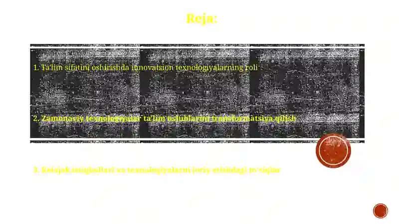 Innovatsion texnologiyalar ta'lim sifatini oshirish manbai sifatida 2