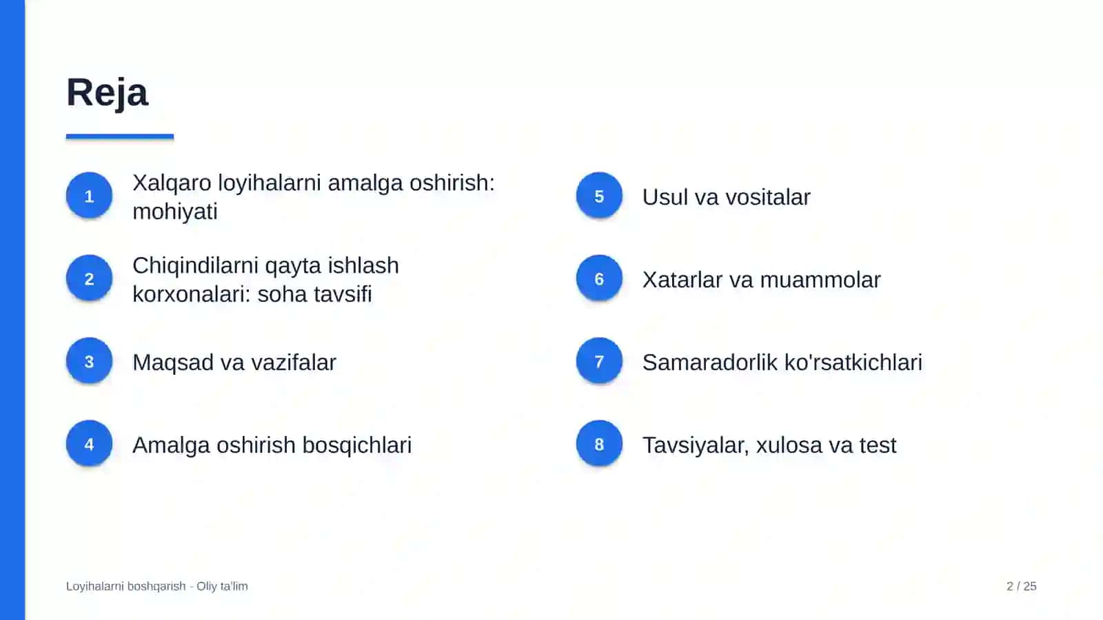 chiqindilarni qayta ishlash korxonalarida xalqaro loyihalarni amalga oshirish 2455 2