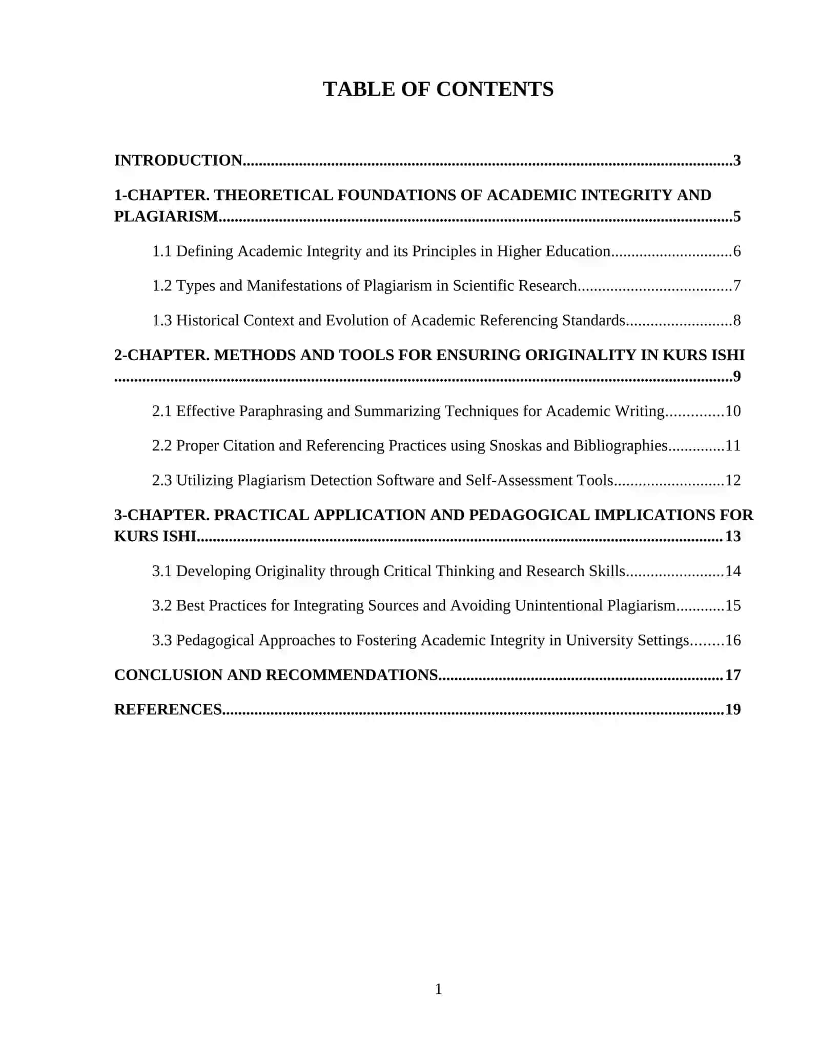 Snoska lari bilan chiroyli qilib kurs ishining oʻzini qolibida plagiatligi aniqlanmasin foydalangan adabiyotlari xullas zor qilib ber 2