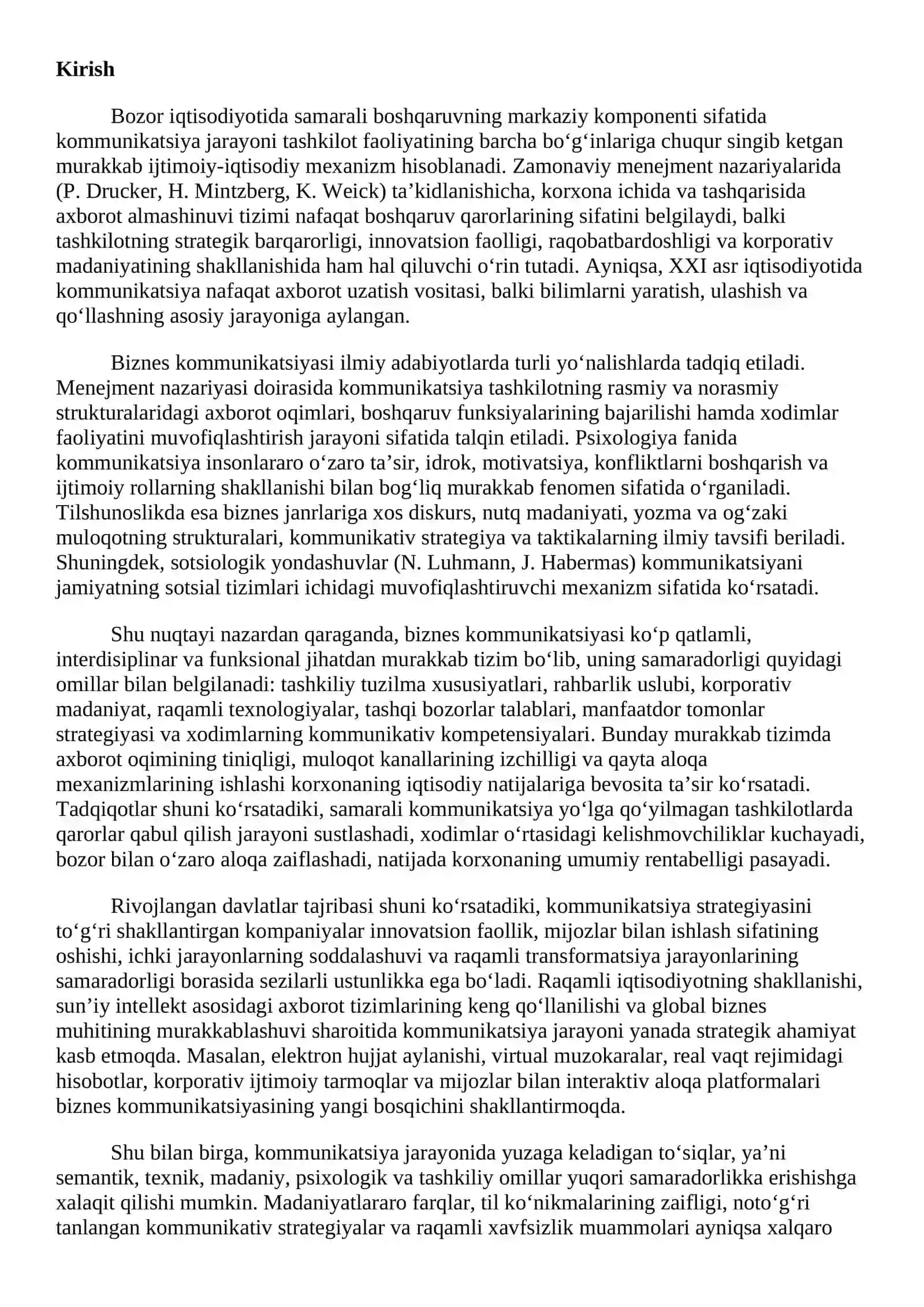 Biznesda komunikatsiya 2