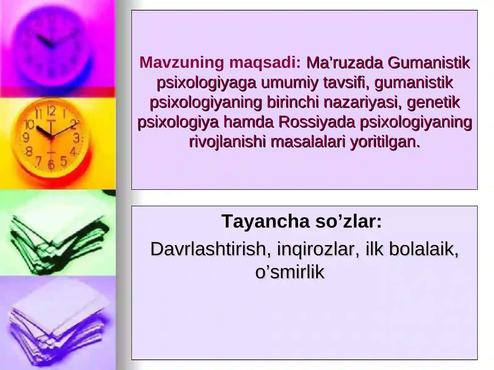 Gumanistik psixologiyaga umumiy tavsif 2