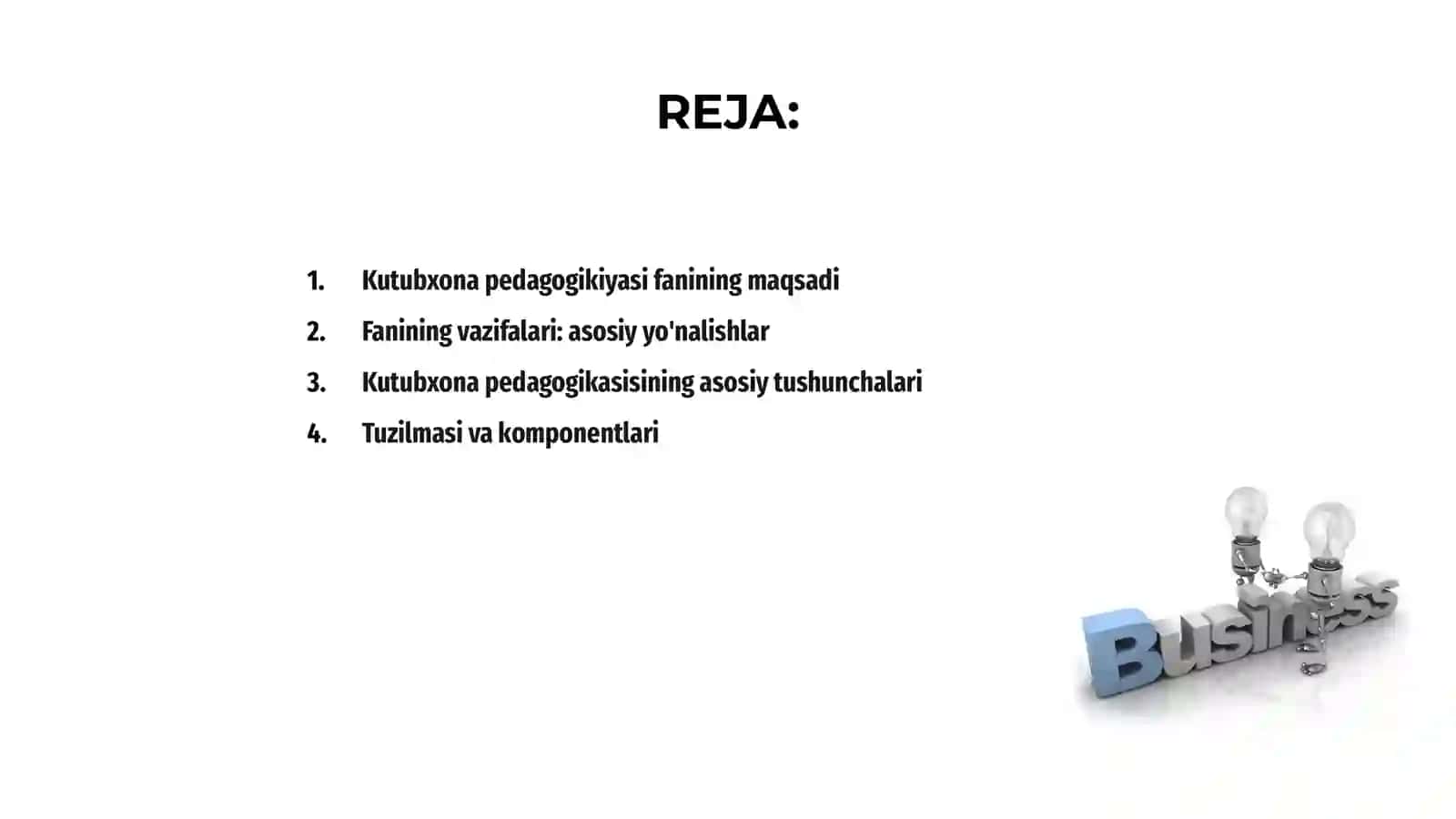 Kutubxona pedagogikiyasi fanning vazifalari va tuzilmasi 2