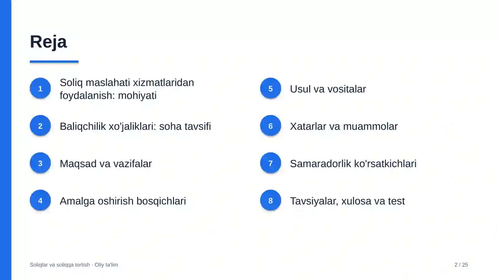 Baliqchilik xo'jaliklarida soliq maslahati xizmatlaridan foydalanish 2