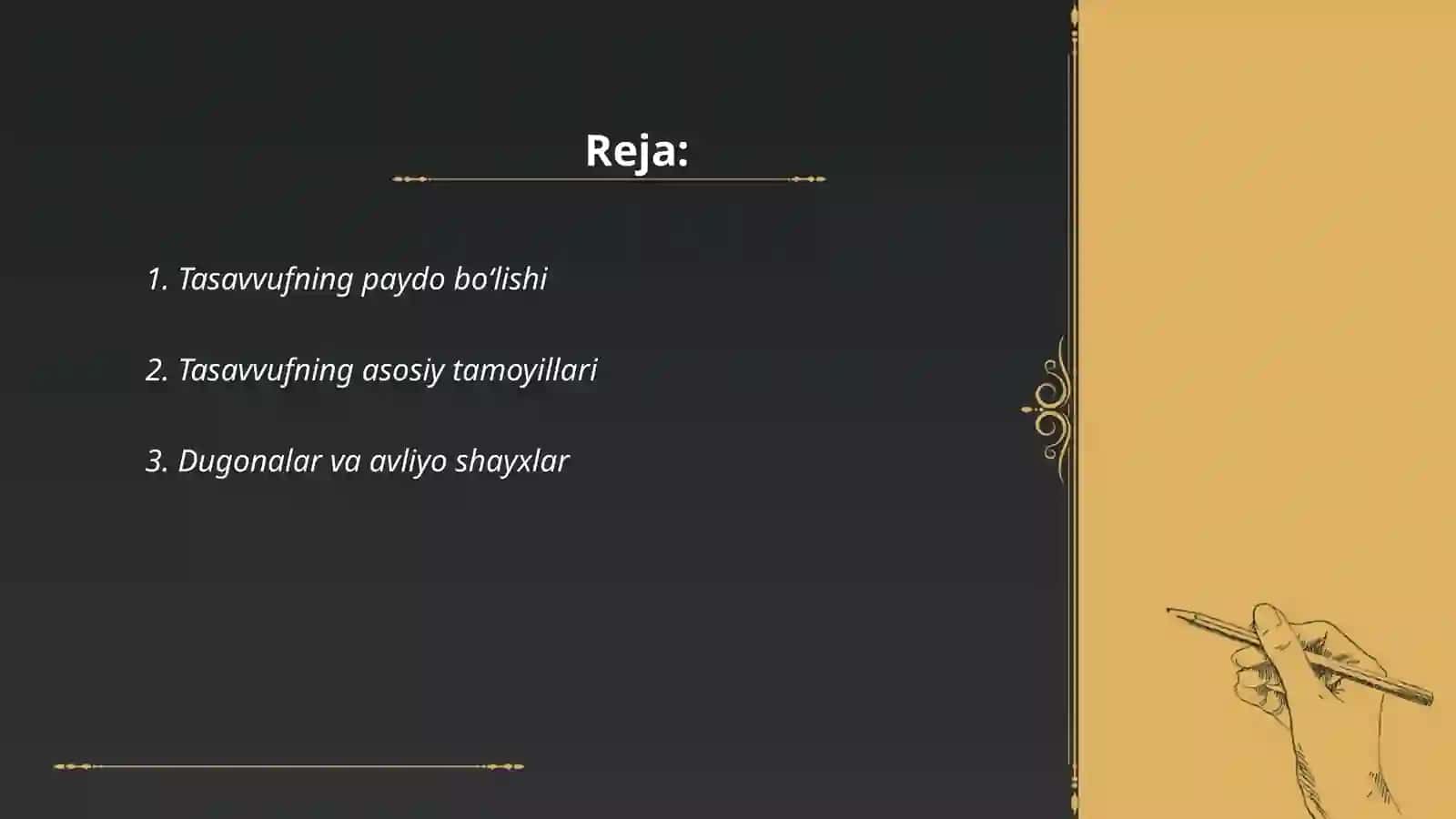 Tasavvufning paydo bo‘lishi 2